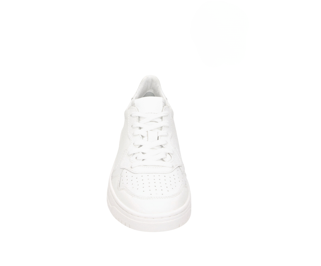 Ledersneaker weiß