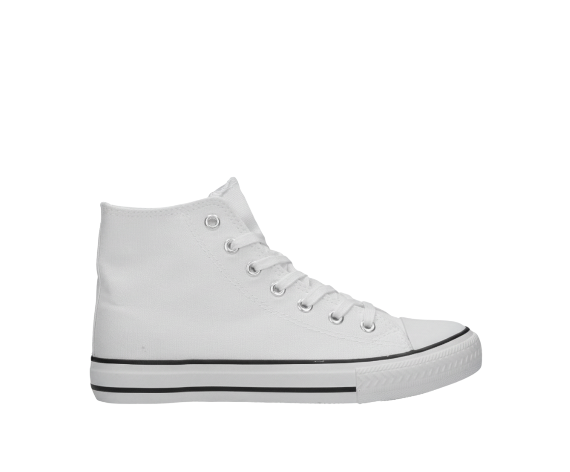 Leinenschuh Canvas weiß - MyLogo Sneaker