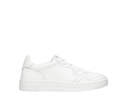 Ledersneaker weiß