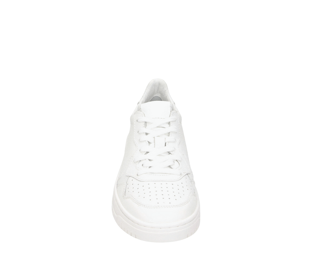 Ledersneaker weiß